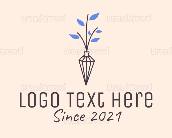 Minimalist Flower Vase Logo