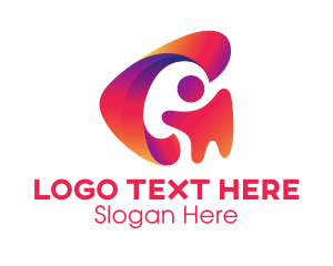 Customer Support - Generic Children Kids logo design