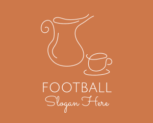 Kitchen - Tea Cup Pitcher logo design