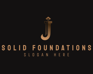 Gradient Boutique Letter J Logo