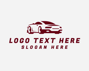 Transport - Automobile Race Car logo design