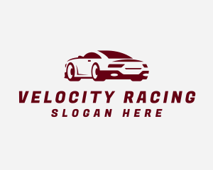 Automobile Race Car logo design