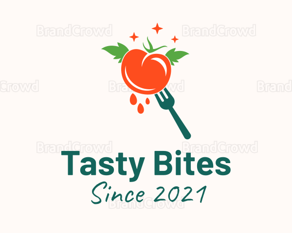 Fresh Tomato Fork Logo