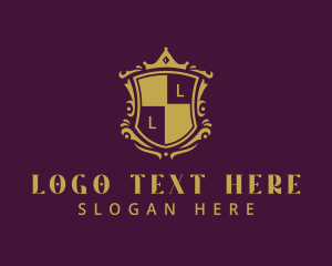 Legal Advice - Crown Shield University logo design