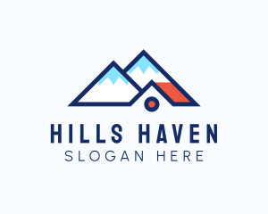 Mountain Peak House logo design