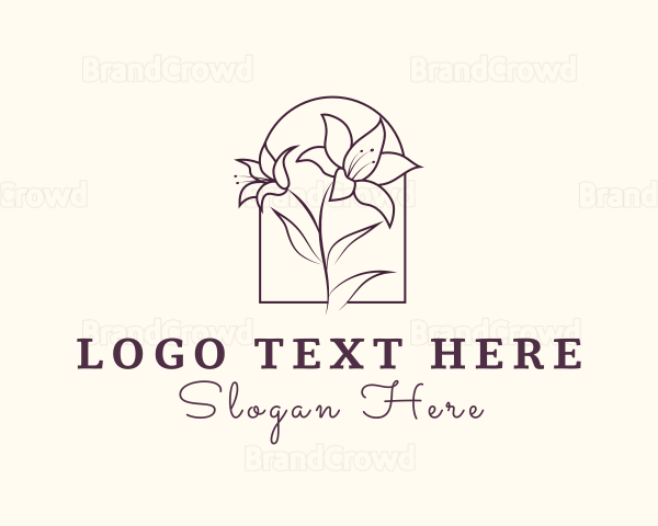 Beauty Florist Spa Logo
