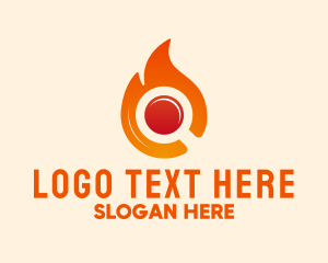 Searching - Fire Search Engine logo design