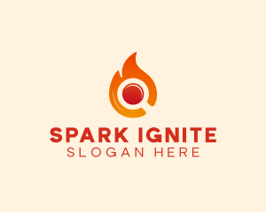 Fire Search Engine logo design