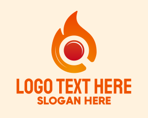 Fire Safety - Fire Search Engine logo design