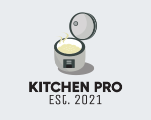 Cookware - Rice Cooker Homeware logo design