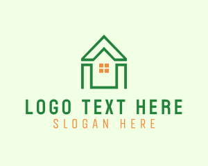Land - Builder House Architect logo design