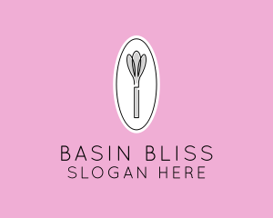 Whisk Baking Mixer logo design