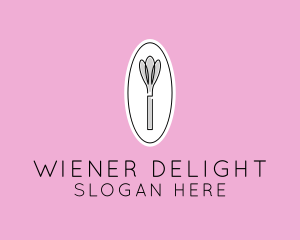 Whisk Baking Mixer logo design