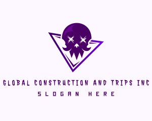 Record Label - DJ Skull Nightclub logo design