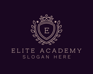 Royal Shield Star Academy logo design