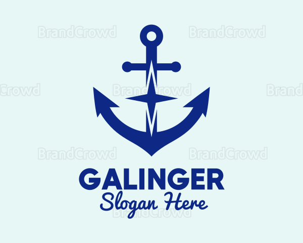 Blue Anchor Star Logo