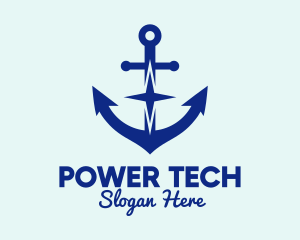 Blue Anchor Star Logo
