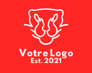 Safari - Minimalist Wild Panther logo design