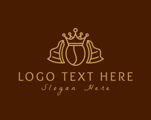 Coffee Shop - Royal Coffee Bean logo design