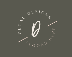 Elegant Feminine Brand logo design