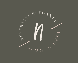 Elegant Feminine Brand logo design