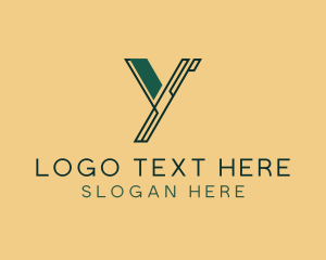 Letter Y - Digital Software Technology logo design
