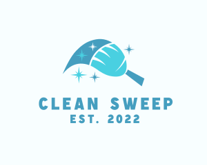 Sanitation Cleaning Brush logo design