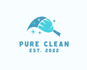 Sanitation Cleaning Brush logo design