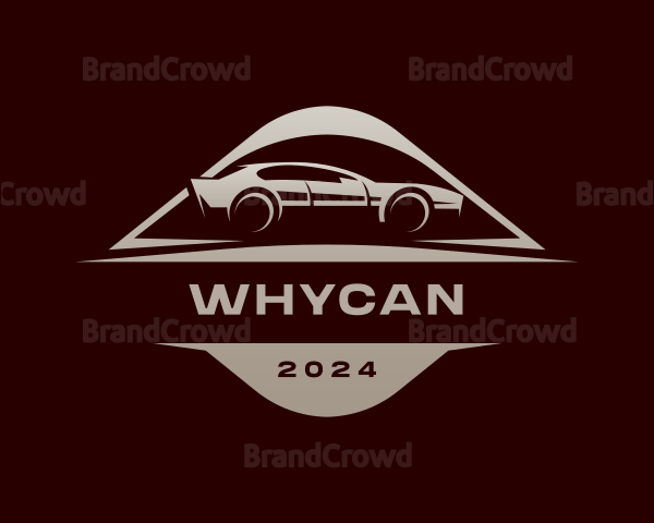 Motorsports Car Mechanic Logo