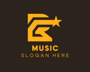 Star Letter R Entertainment Logo