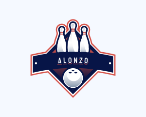 Bowling Sports Championship logo design