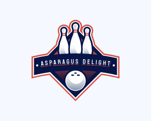 Bowling Sports Championship logo design