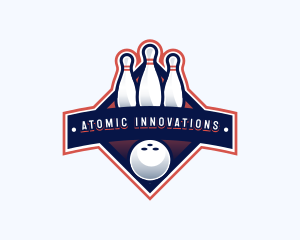 Bowling Sports Championship logo design