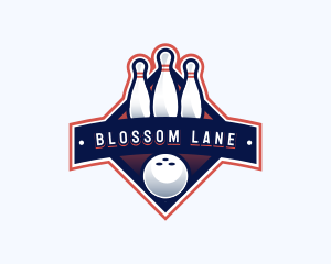 Bowling Sports Championship logo design