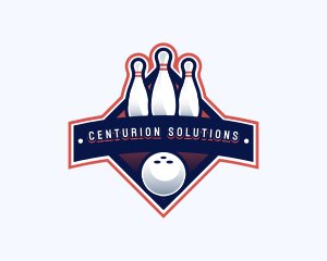 Bowling Sports Championship logo design