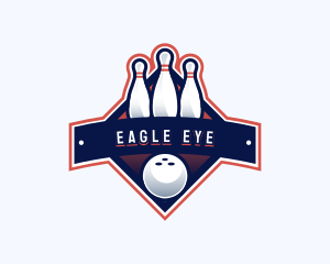 Bowling Sports Championship logo design