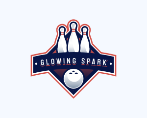 Bowling Sports Championship logo design