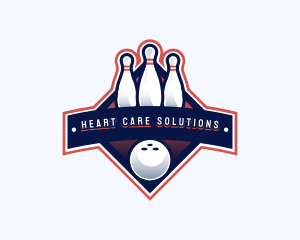 Bowling Sports Championship logo design