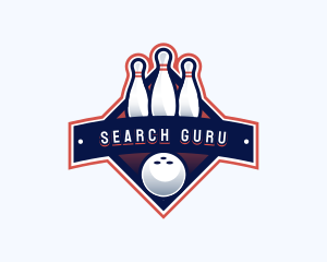 Bowling Sports Championship logo design