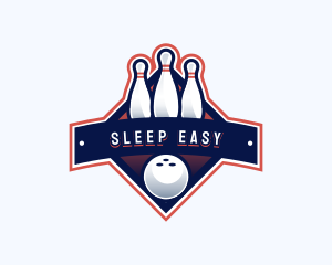 Bowling Sports Championship logo design