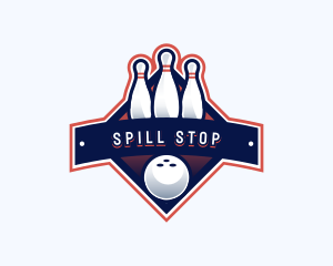 Bowling Sports Championship logo design