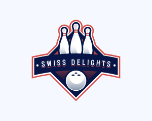 Bowling Sports Championship logo design