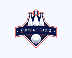 Bowling Sports Championship logo design