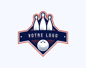 Athletics - Bowling Sports Championship logo design