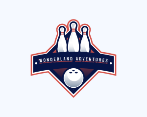 Bowling Sports Championship logo design