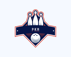 Bowling Sports Championship logo design