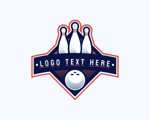 League - Bowling Sports Championship logo design