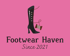 Fashion Boots Tailor logo design