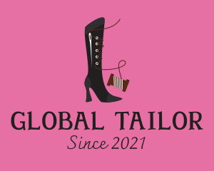 Fashion Boots Tailor logo design