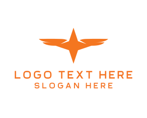 Symbol - Star Wing Business logo design